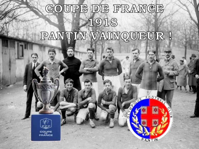 Pantin premier vainqueur de la Coupe de France de Football - Bonjour Pantin